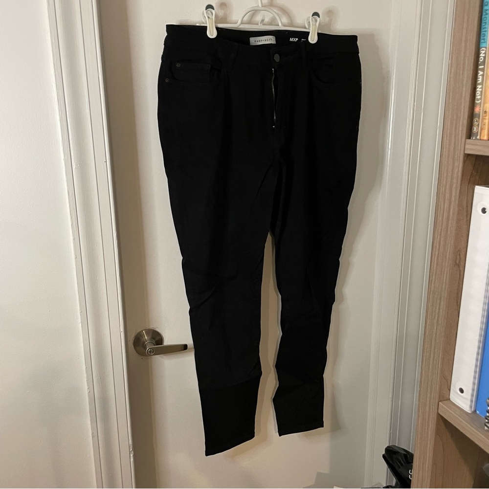 Warp & Weft MXP Plus High Rise Skinny Jeans